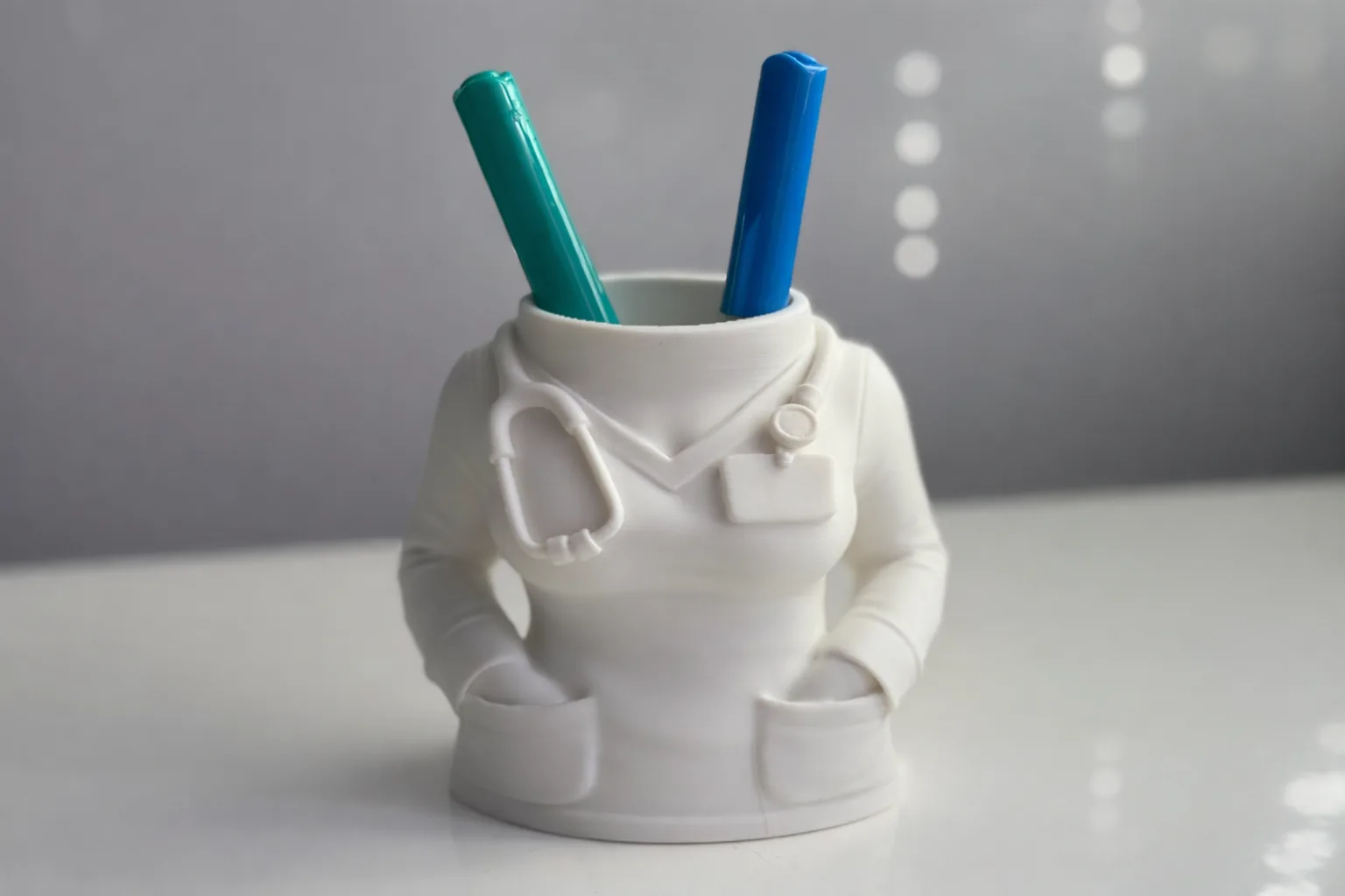 Doctor's Coat Pen Holder