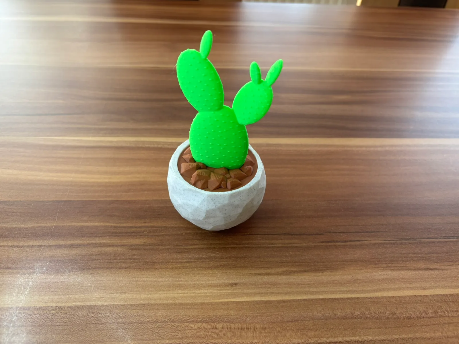 Cacto Mini com Vaso impresso em 3D, foto 5