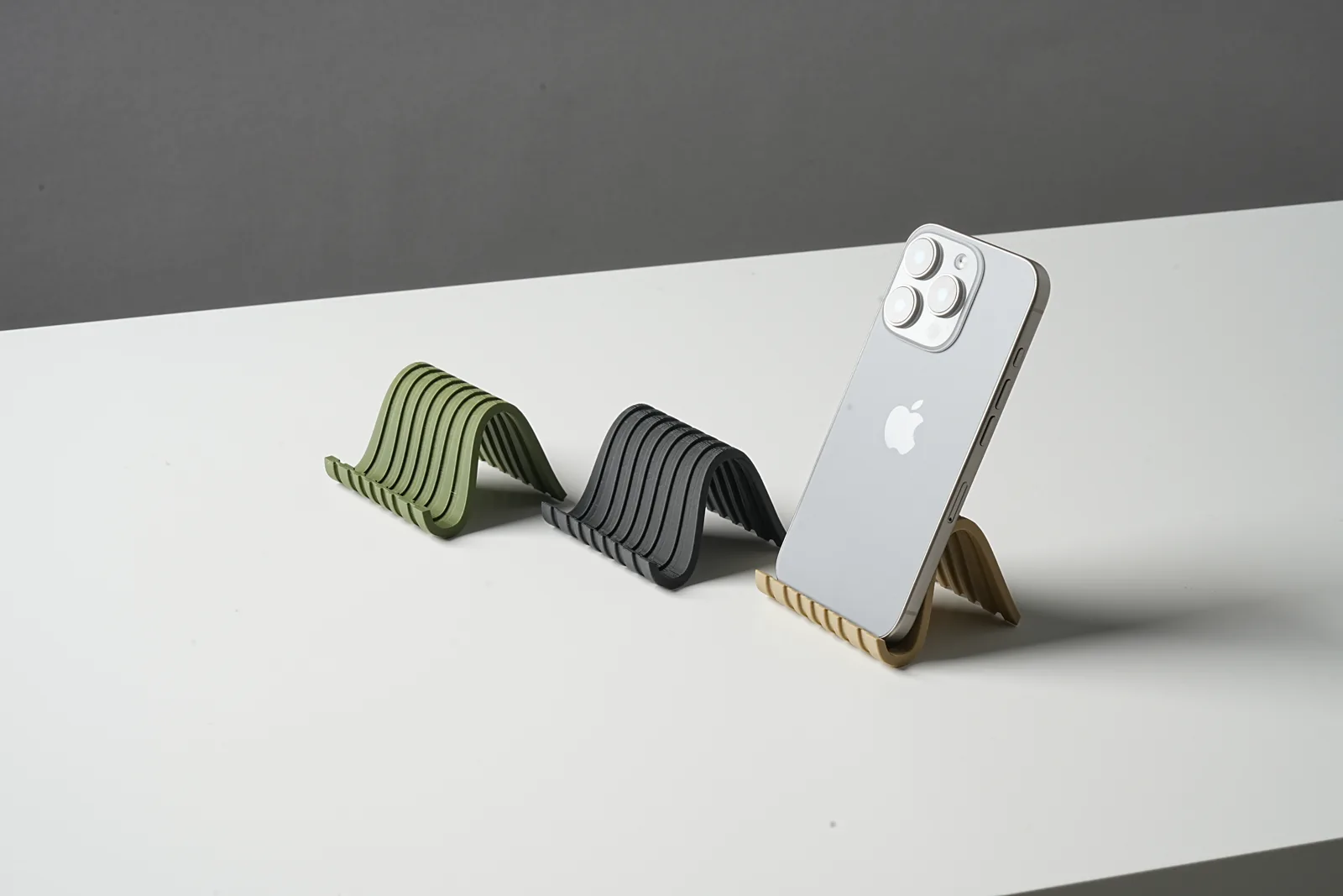 Suporte de celular minimalista impresso em 3D, foto 4
