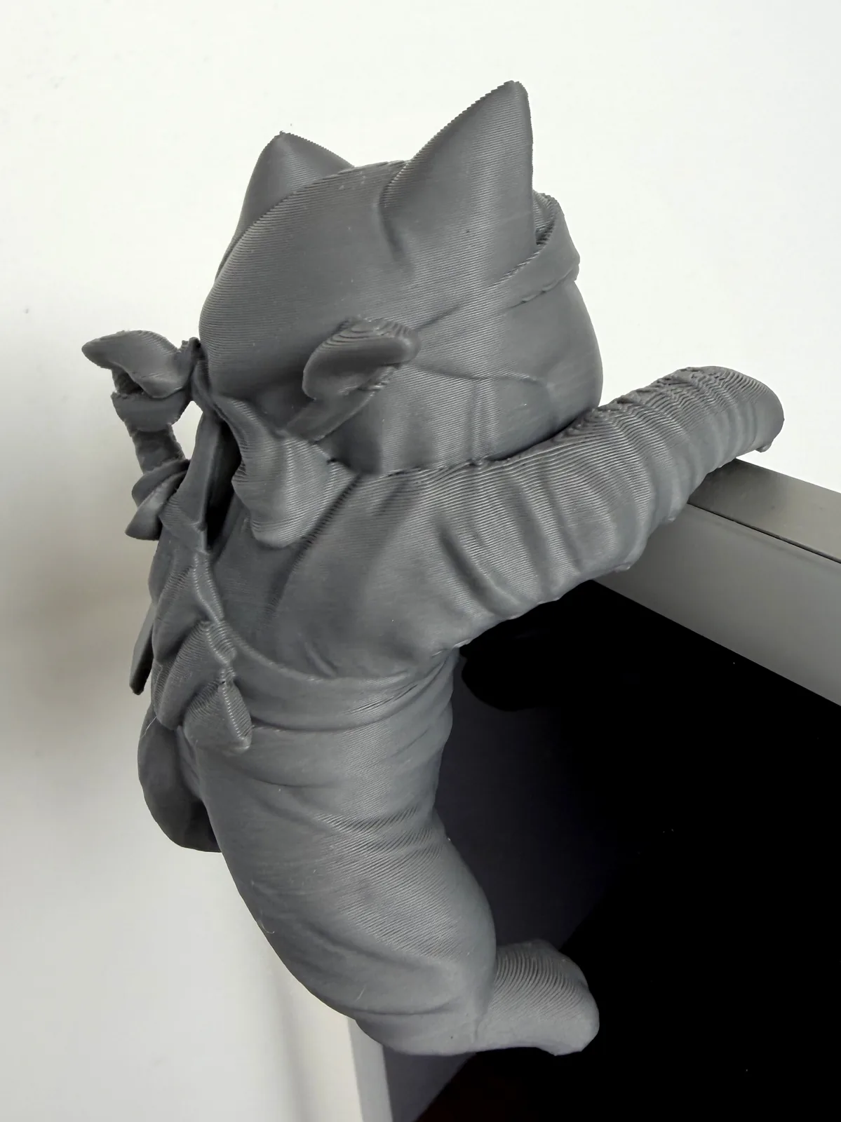3D printed Ninja Cat Monitor Buddy, photo 4