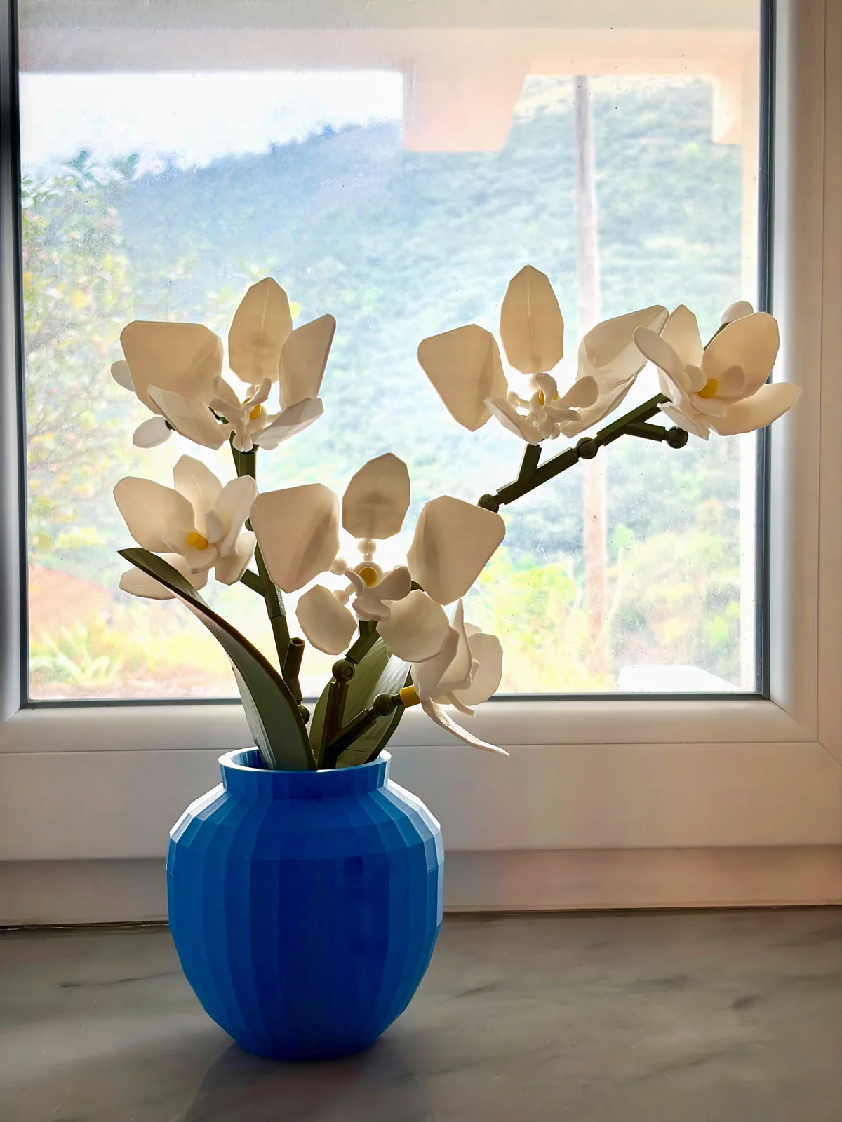 Orquídea Artificial Articulada impresso em 3D, foto 3