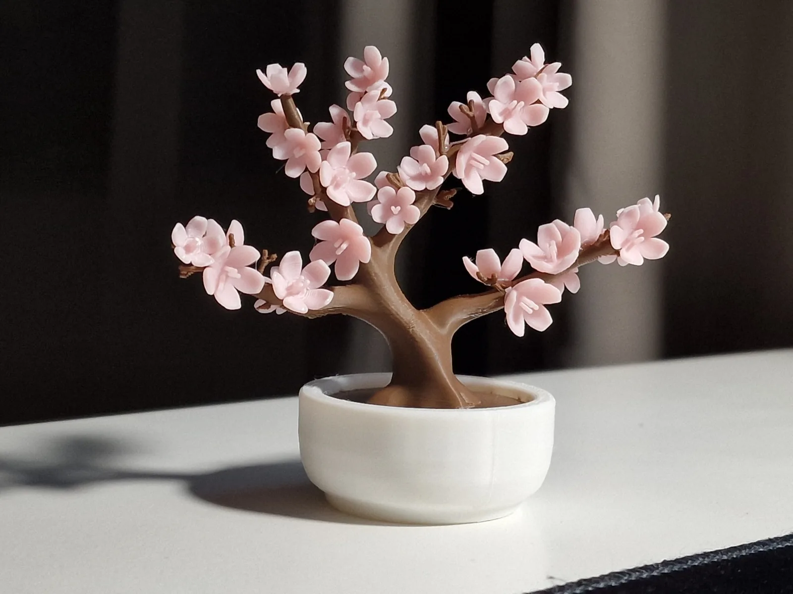 Bonsai de Cerejeira Artificial impresso em 3D, foto 3