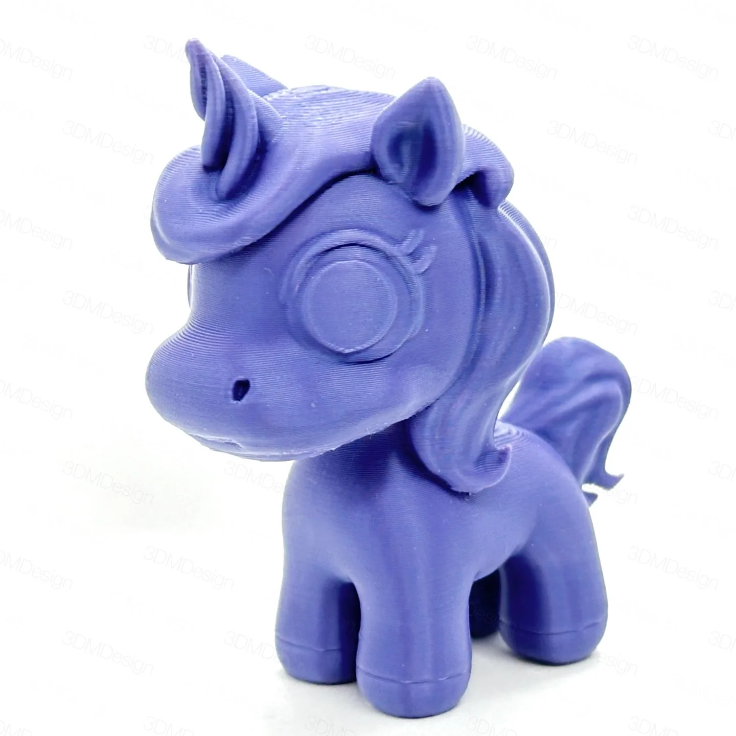 Unicornio tierno impreso en 3D, foto 3