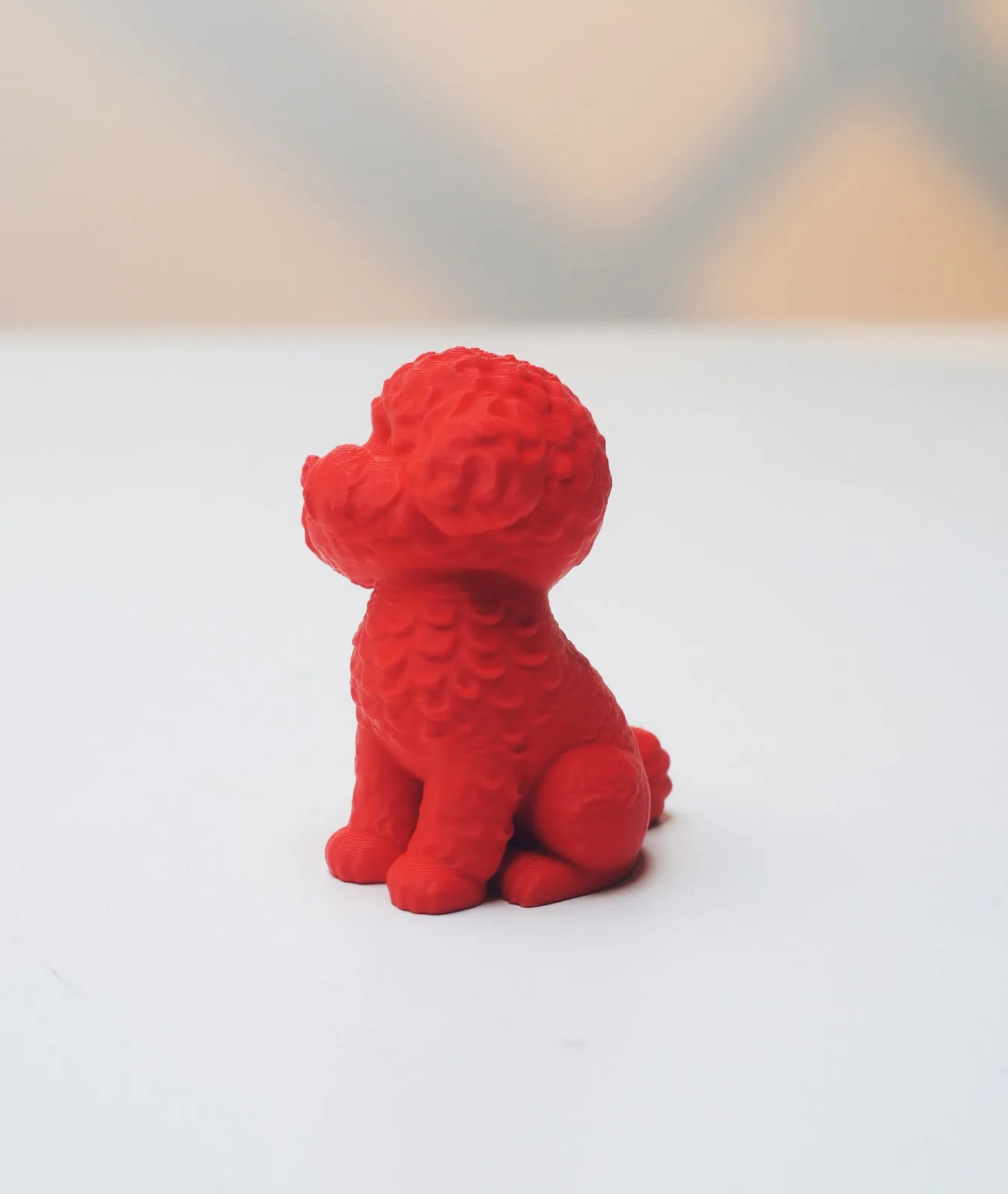Perrito de pelo rizado impreso en 3D, foto 4