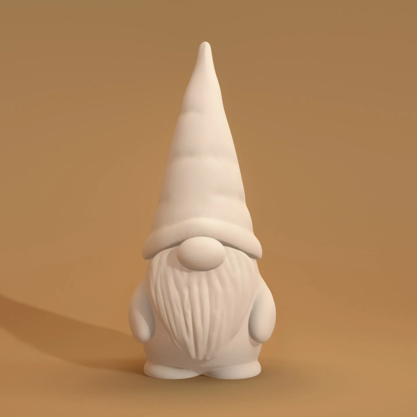 Gnomo de jardín mini impreso en 3D, foto 2