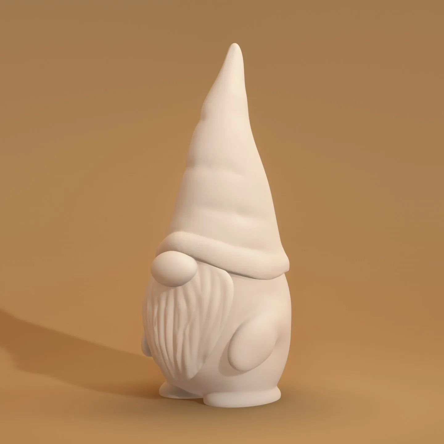 Gnomo de jardín mini impreso en 3D, foto 3