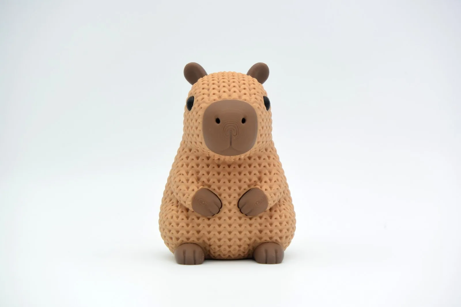 Capibara tejido impreso en 3D, foto 3