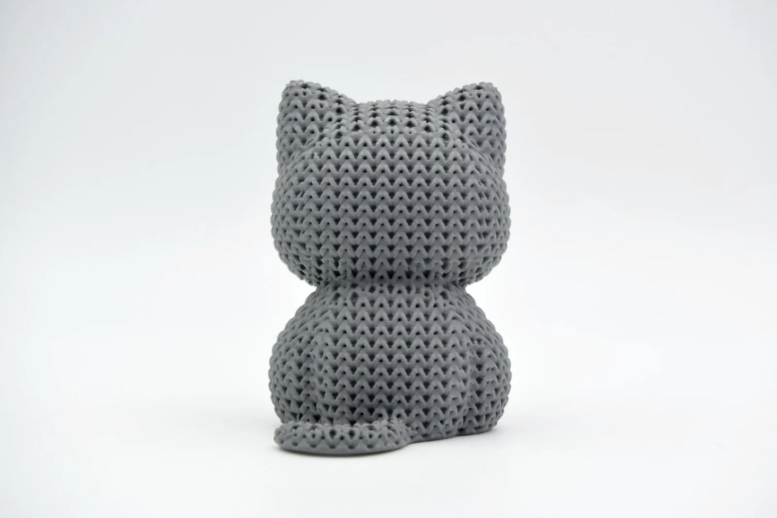 Gatito tejido impreso en 3D, foto 4