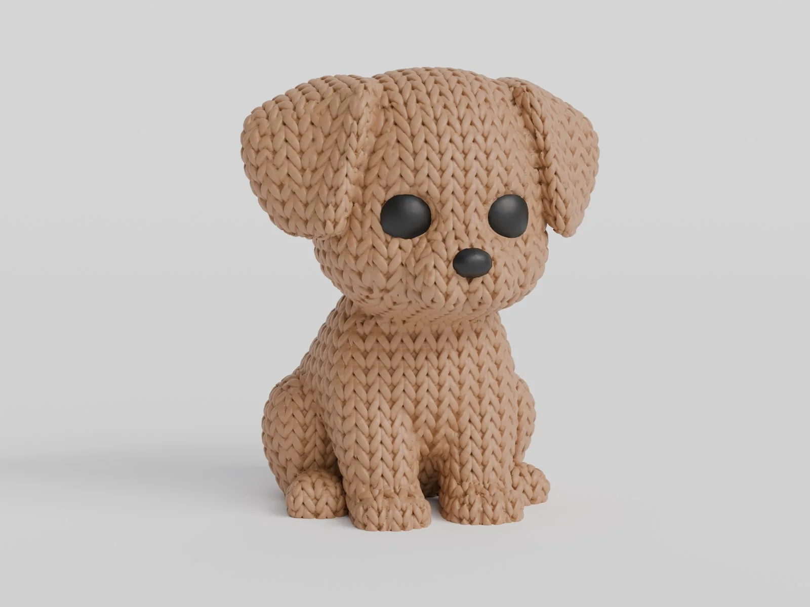 Perrito tejido impreso en 3D, foto 4