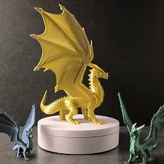 Dragón majestuoso
