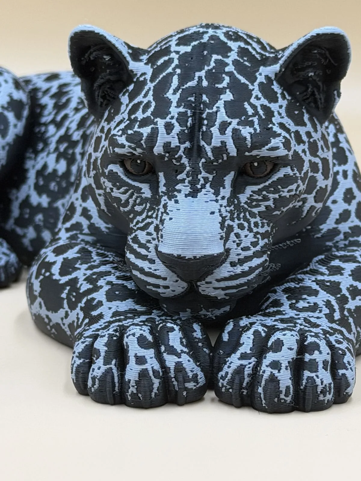 Jaguar negro impreso en 3D, foto 4