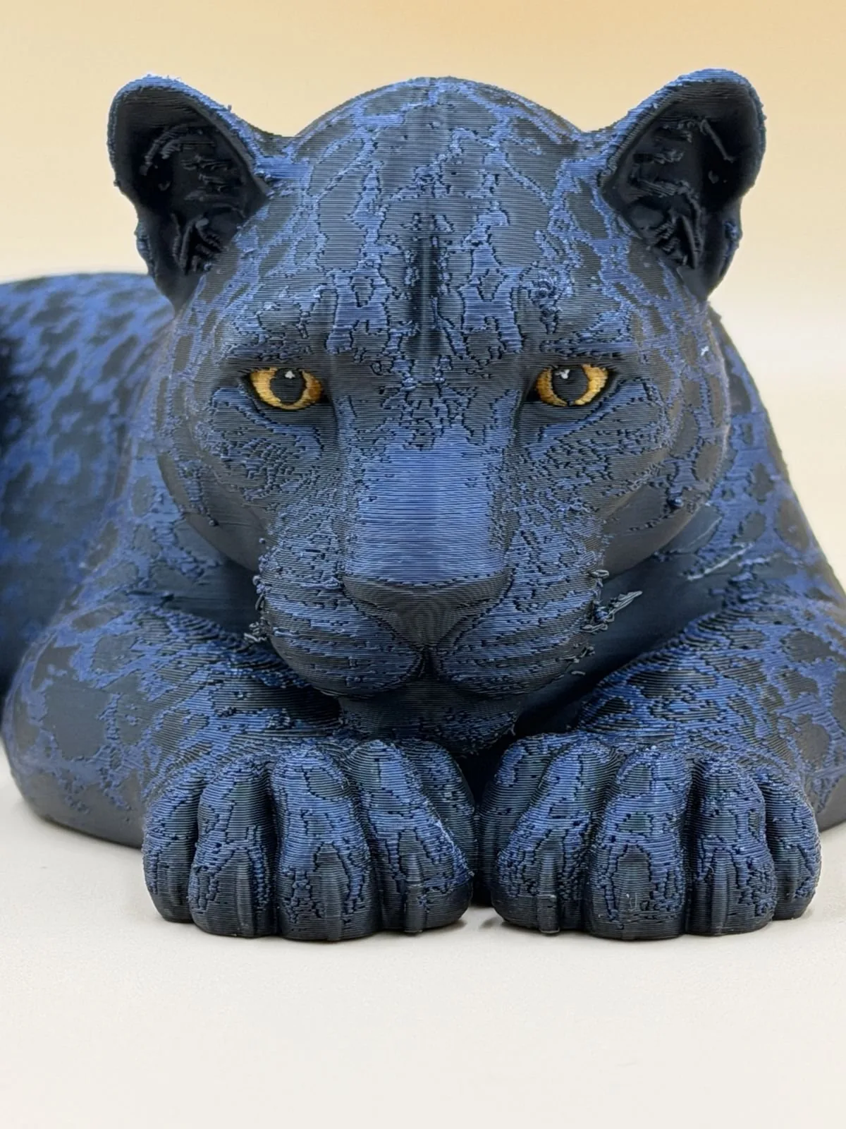 Jaguar negro impreso en 3D, foto 6