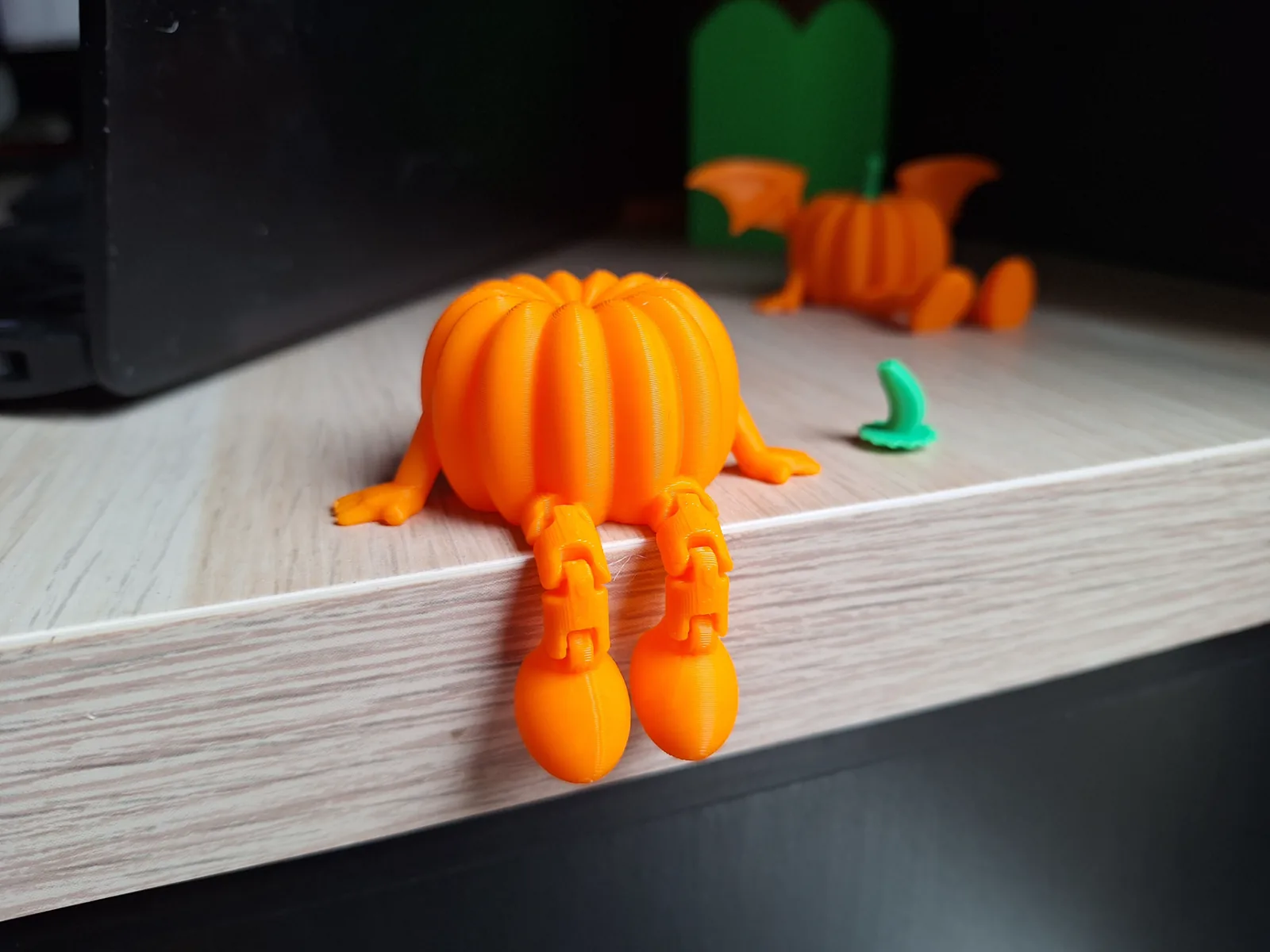Calabaza articulada impreso en 3D, foto 3