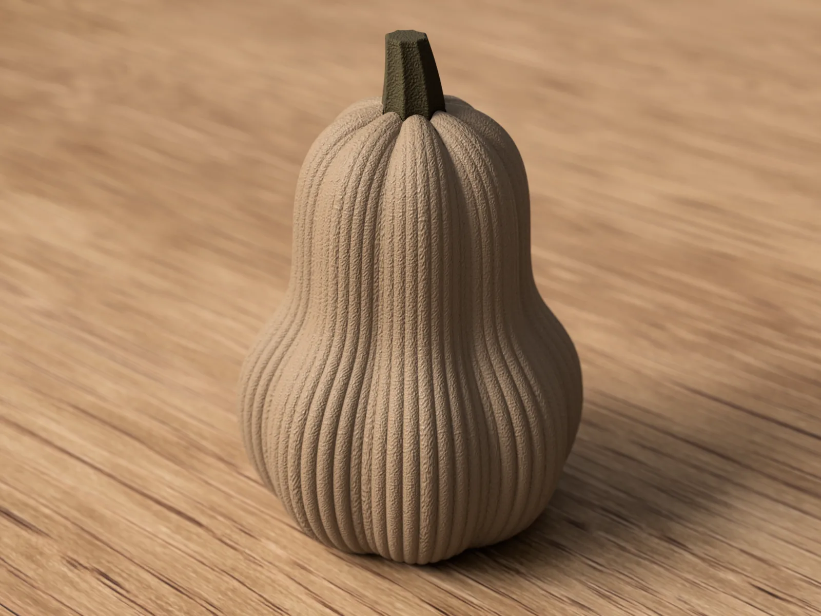 Calabazas alargadas impreso en 3D, foto 3