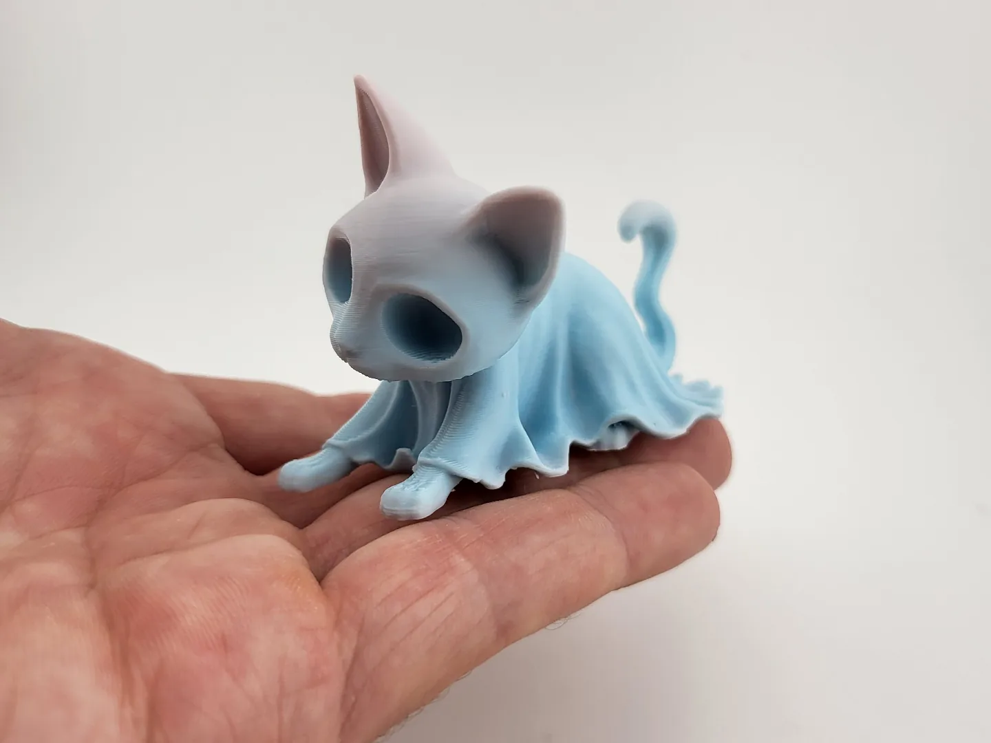 Gatito fantasma kawaii