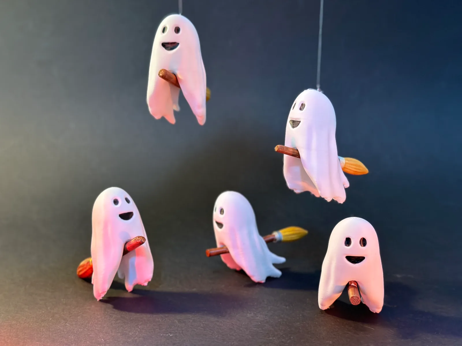 Fantasma en escoba