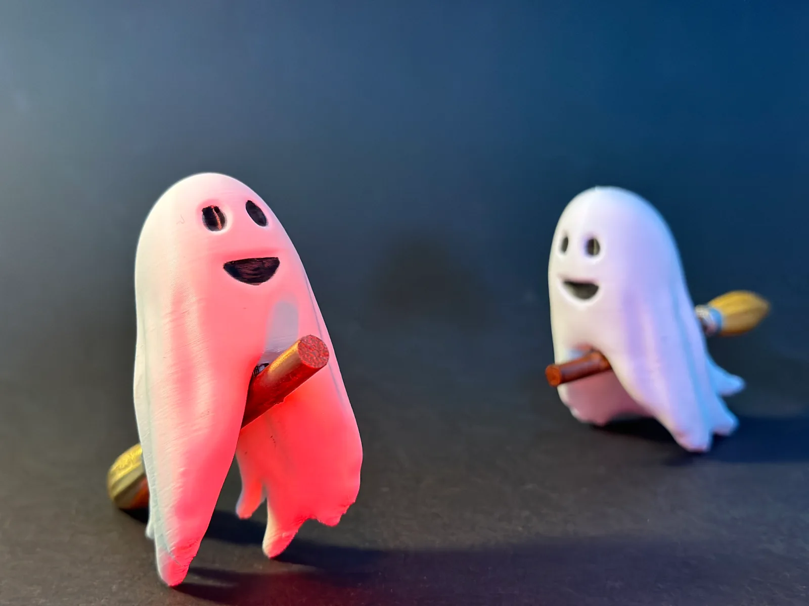 Fantasma en escoba impreso en 3D, foto 4