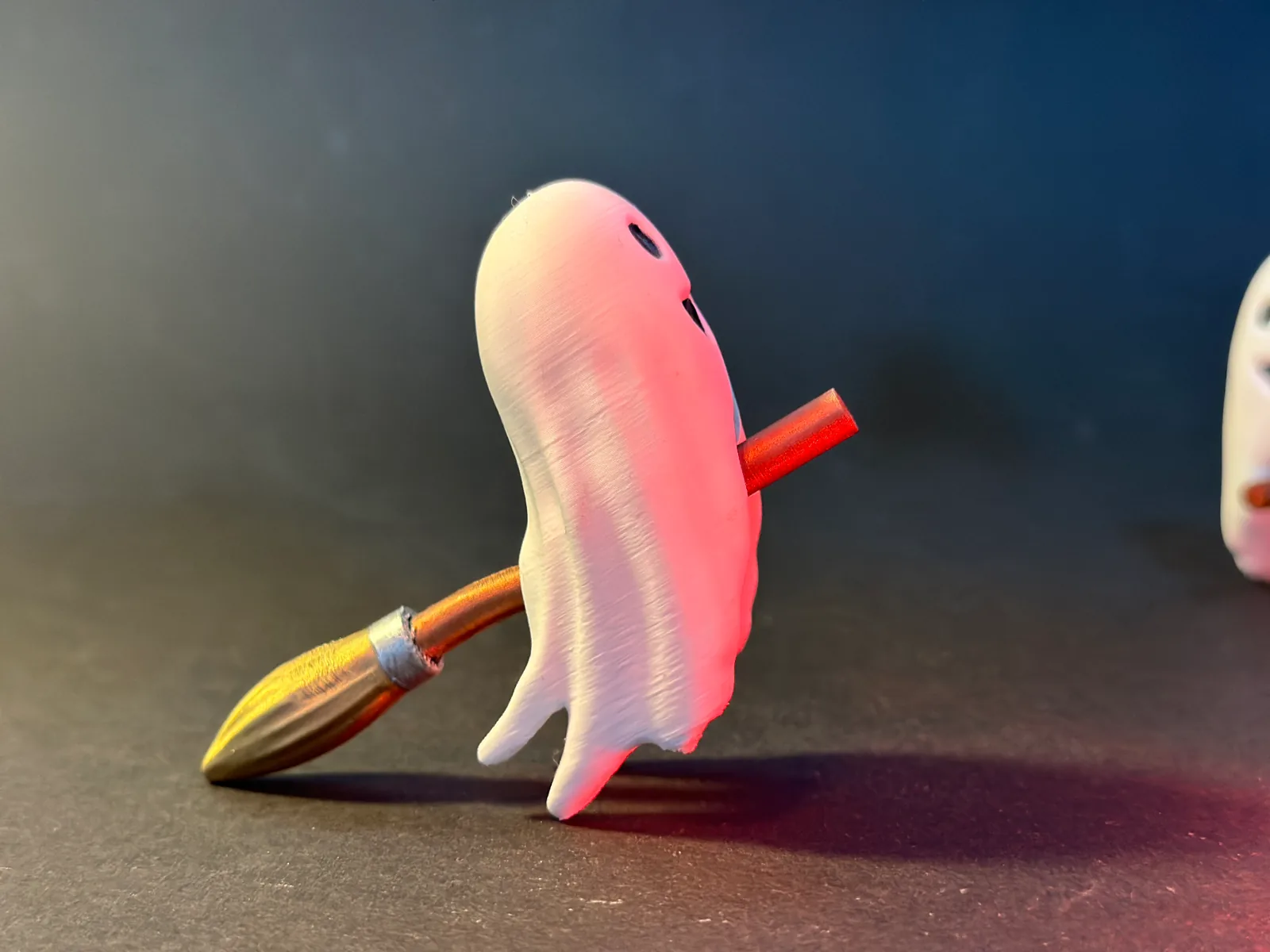Fantasma en escoba impreso en 3D, foto 5