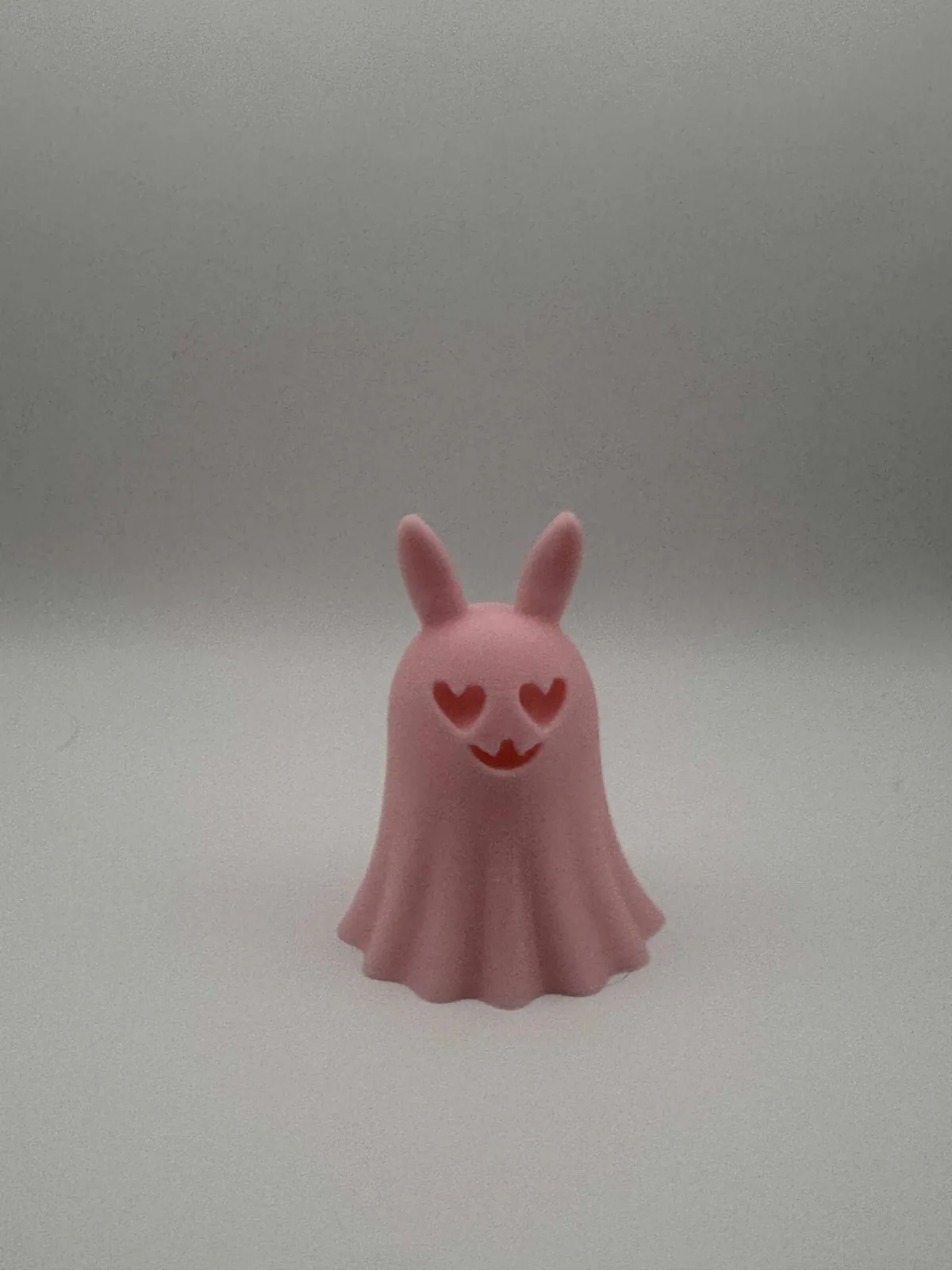 Conejito fantasma enamorado impreso en 3D, foto 5