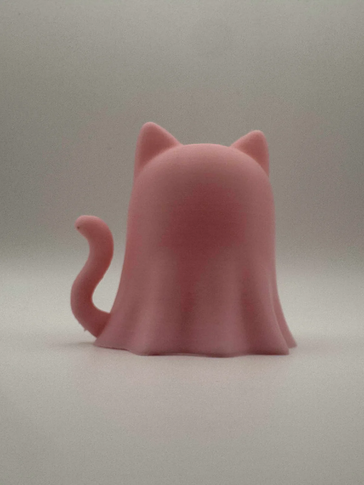 Gatito fantasma enamorado impreso en 3D, foto 5