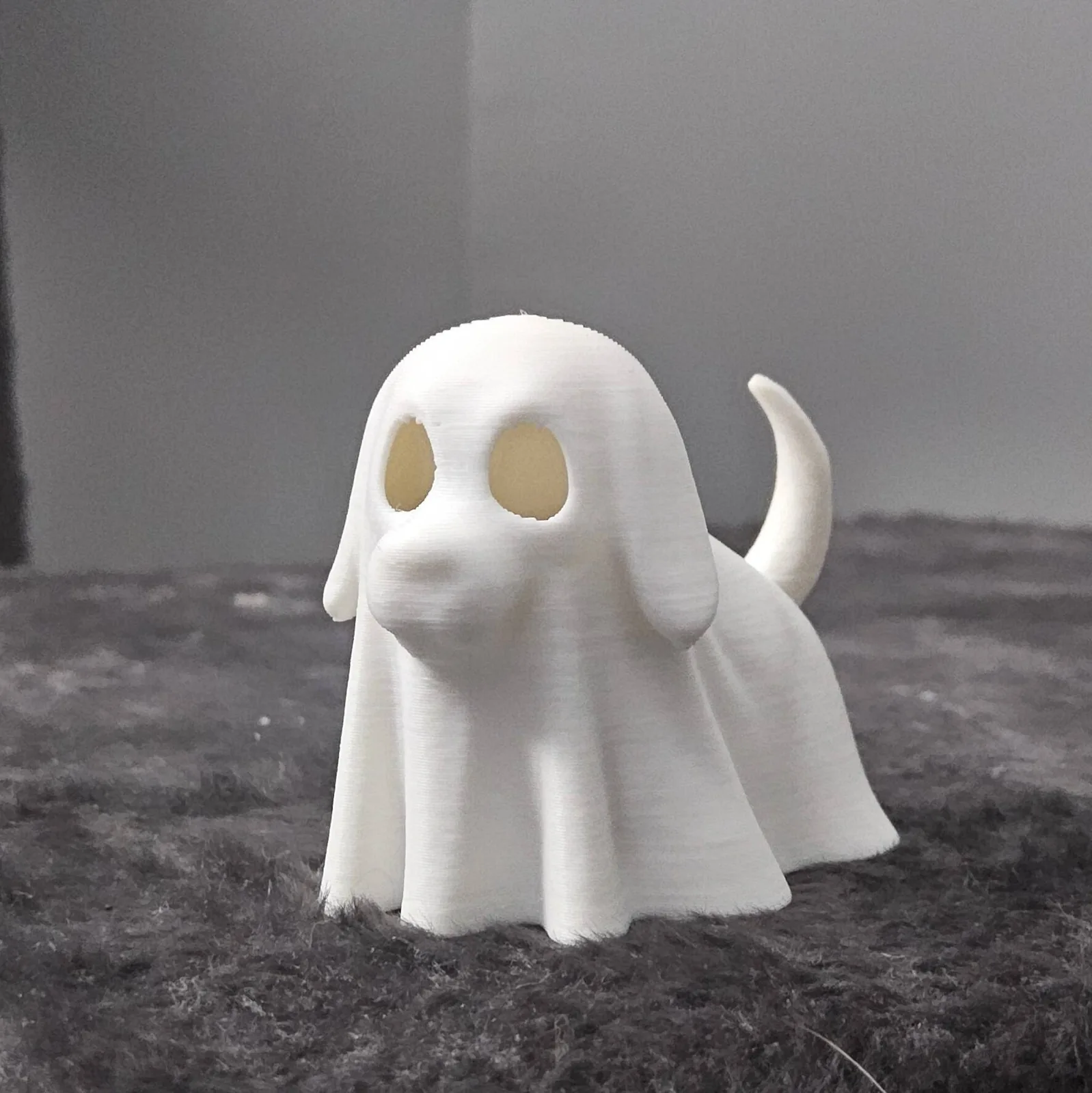 Perrito fantasma impreso en 3D, foto 2