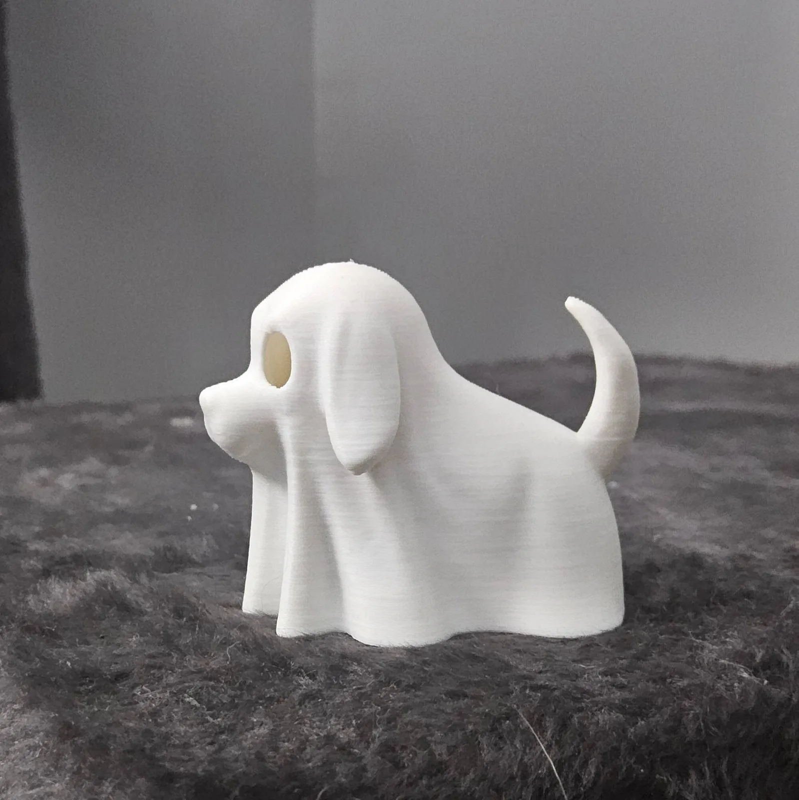 Perrito fantasma impreso en 3D, foto 3