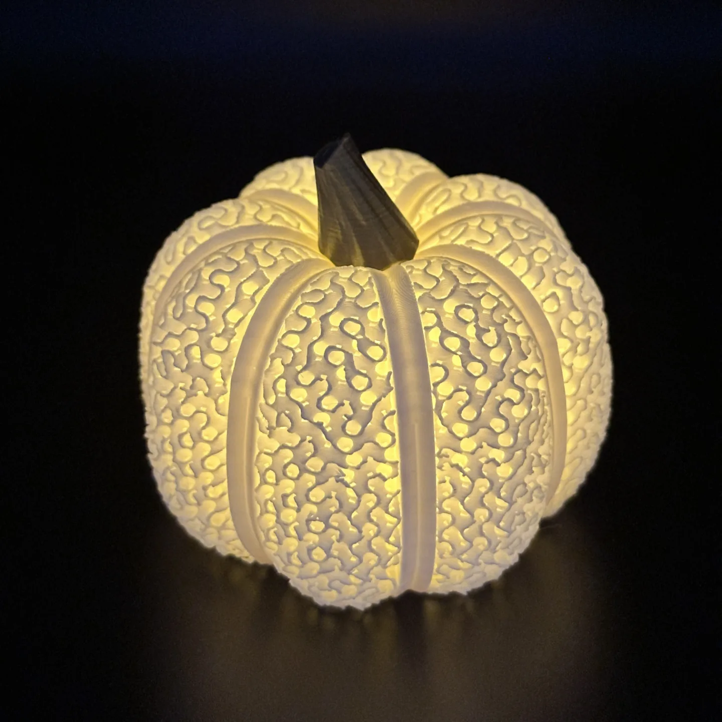 Calabaza gyroid impreso en 3D, foto 4