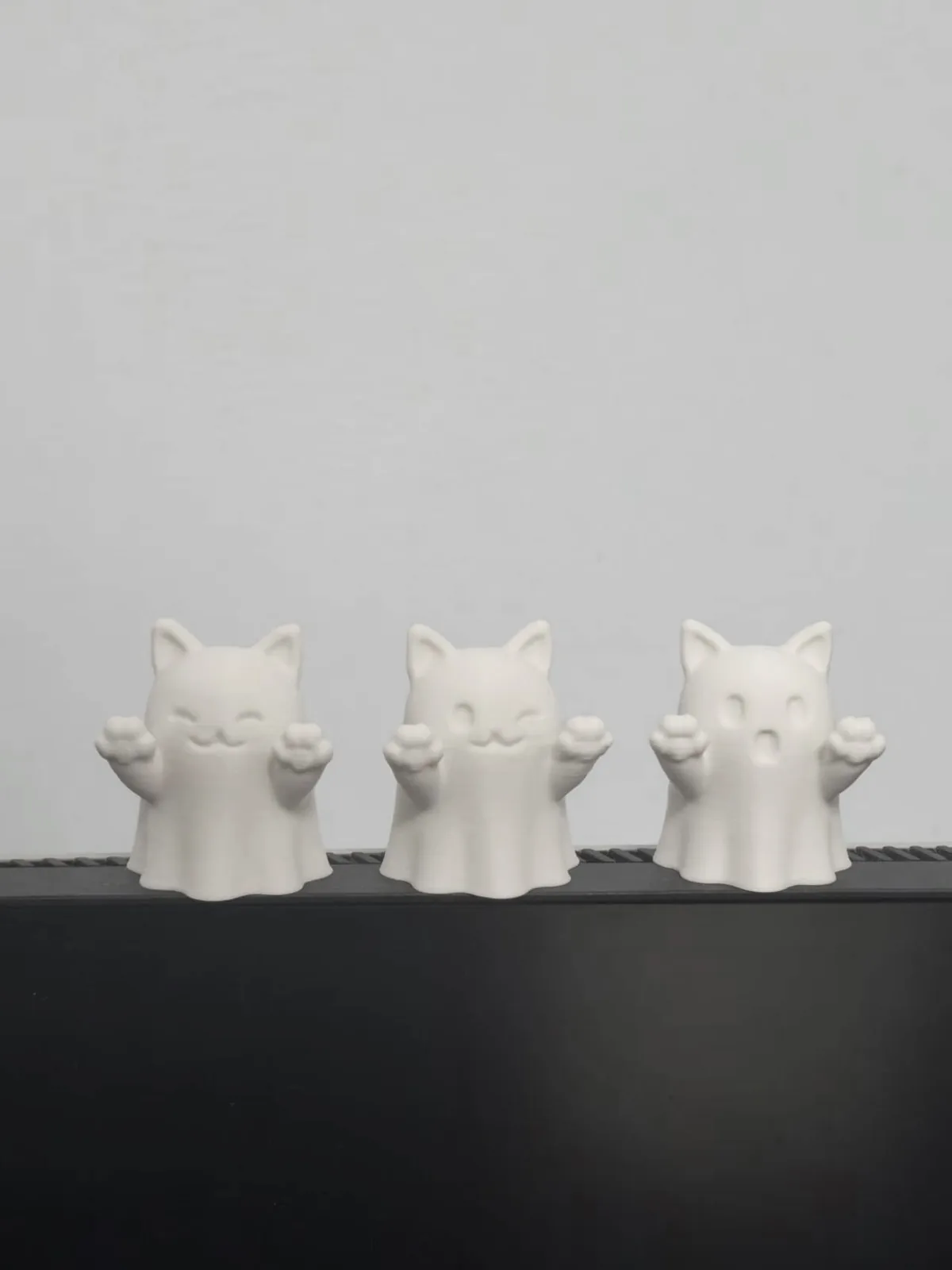 Gatitos fantasma impreso en 3D, foto 3