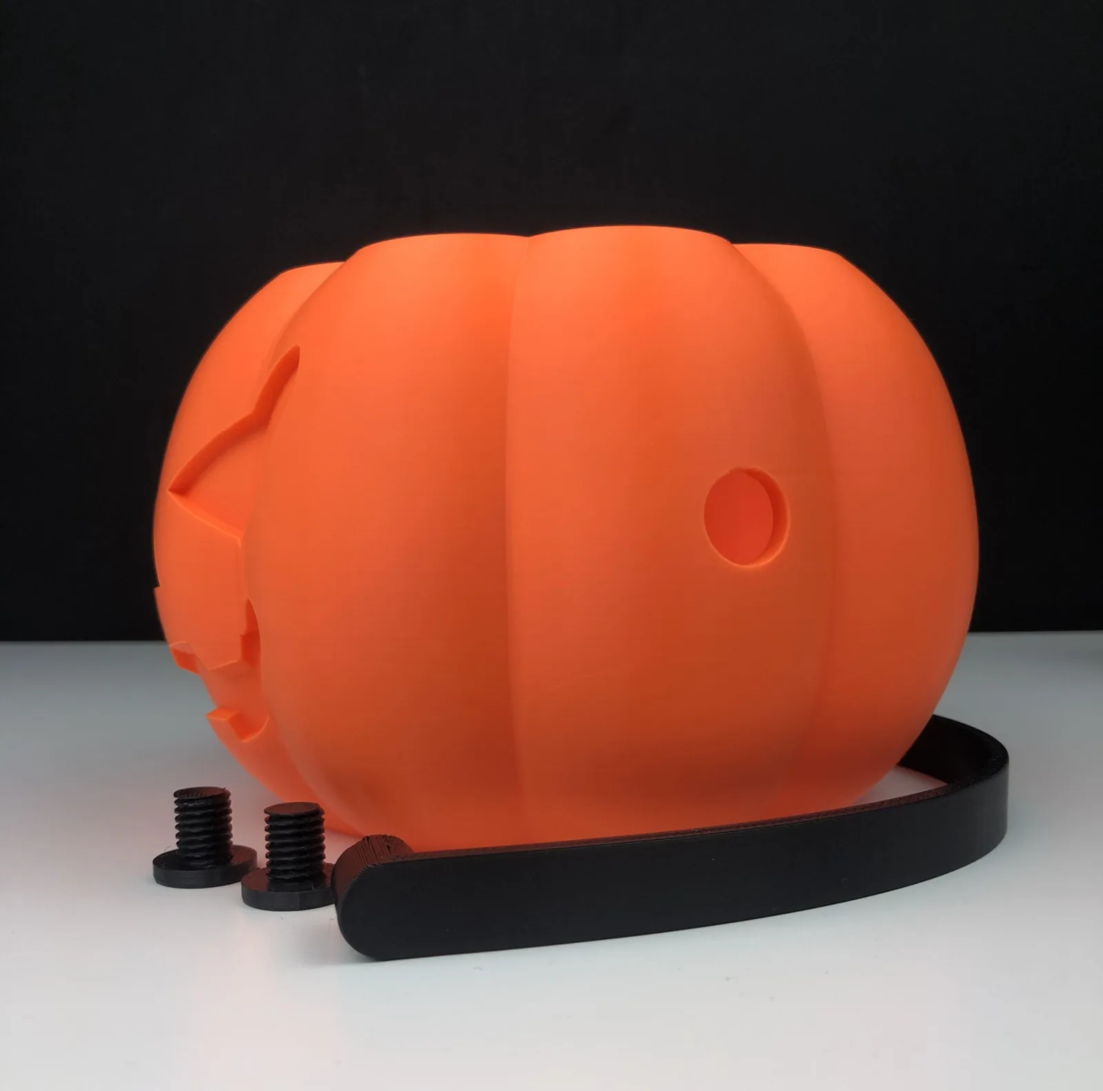 Abóbora com alça para doces impresso em 3D, foto 4