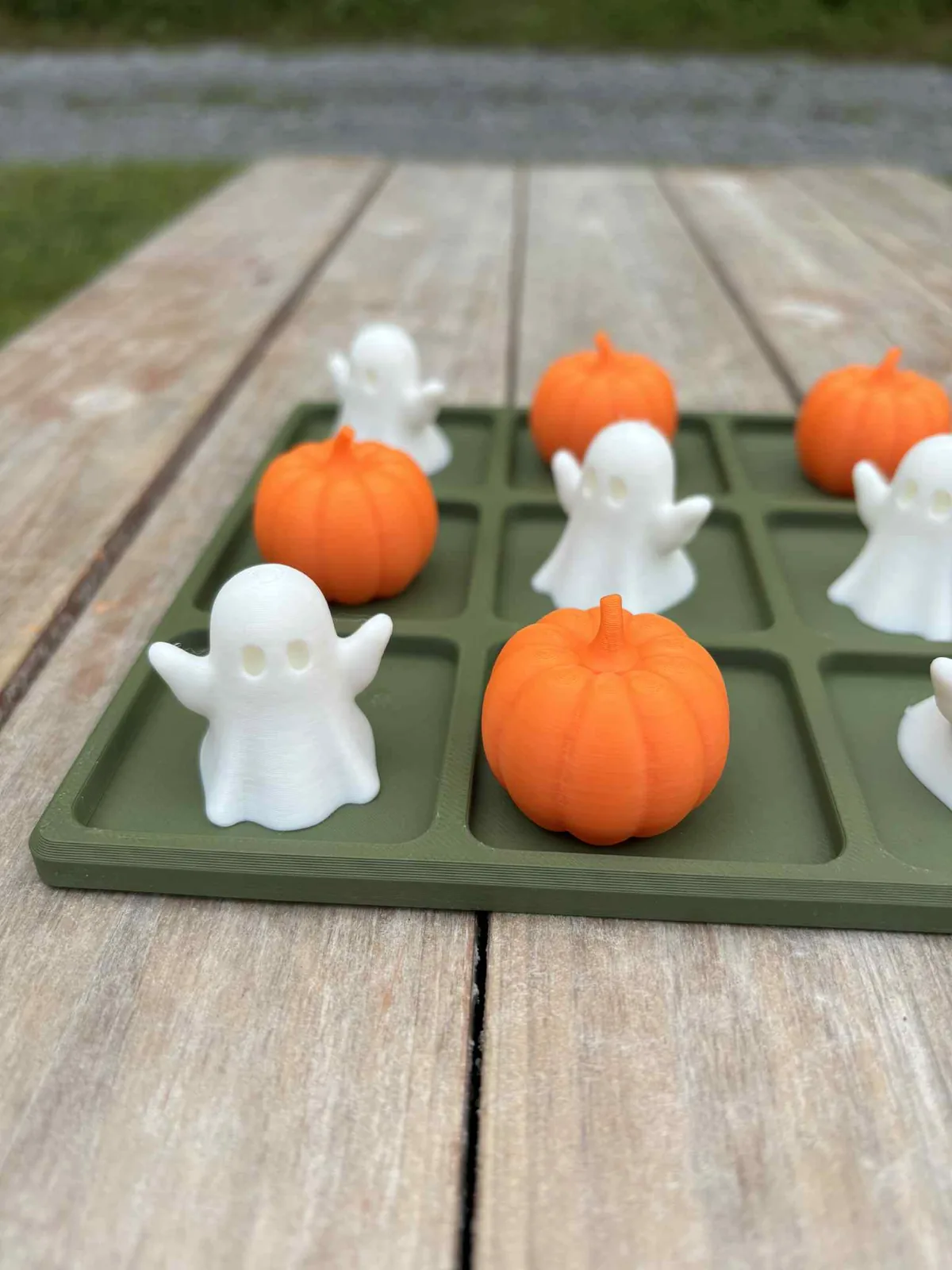 Tres en raya de Halloween impreso en 3D, foto 3