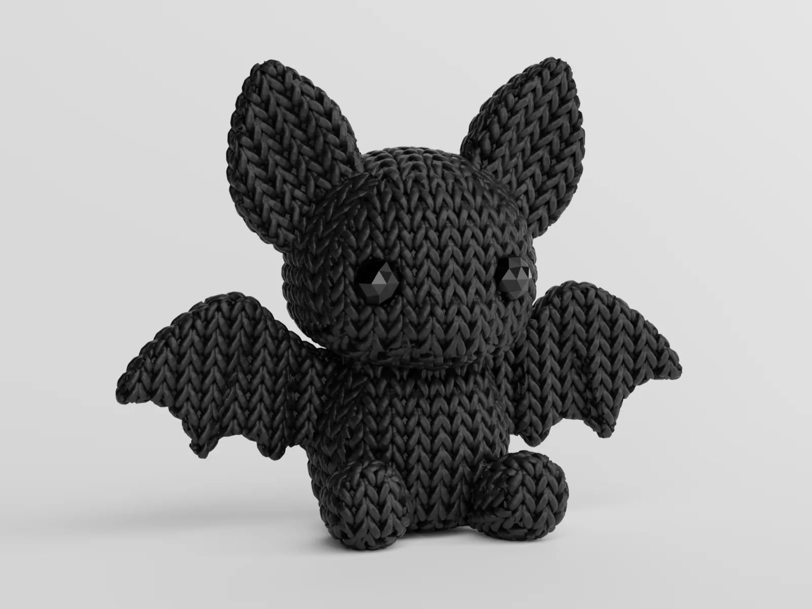 Murciélago tejido impreso en 3D, foto 3