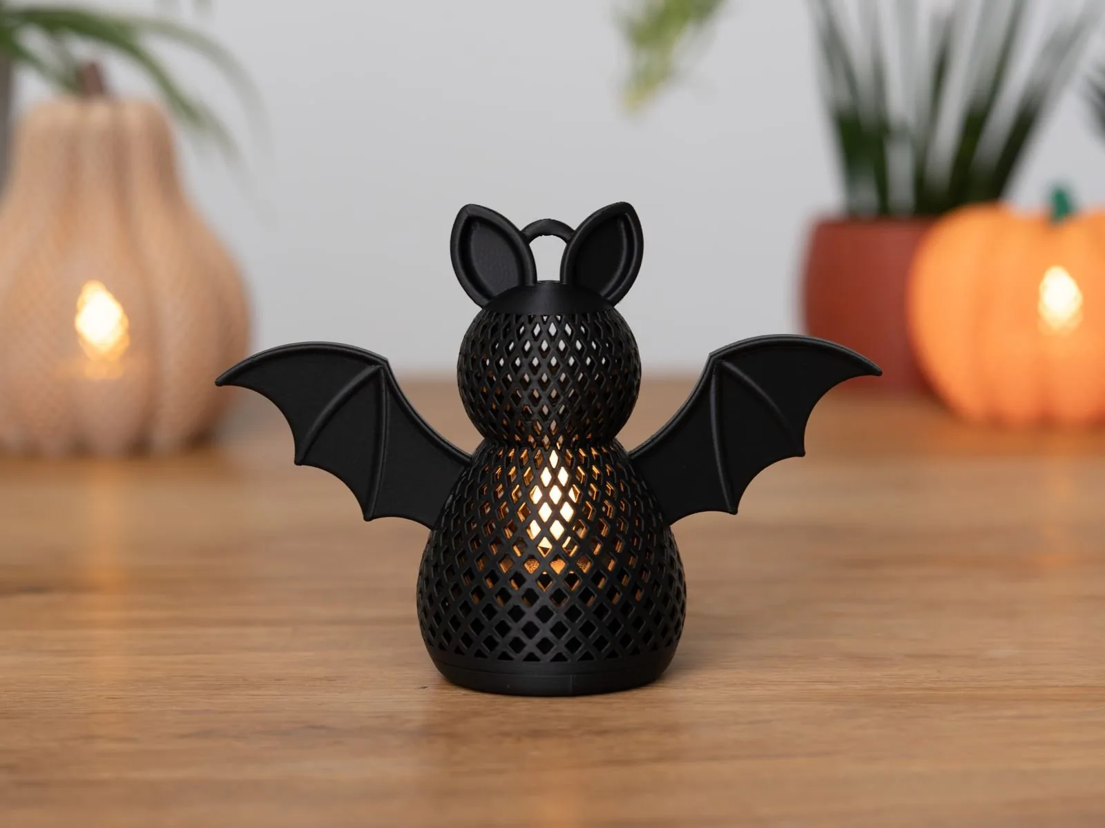 Farol murciélago impreso en 3D, foto 3