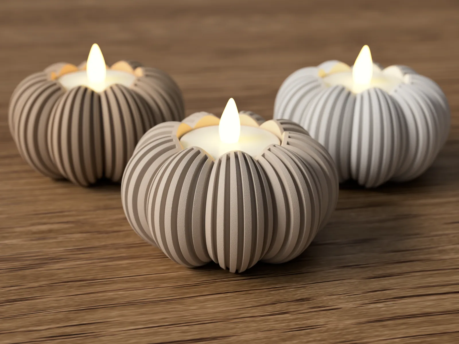 Portavelas calabaza