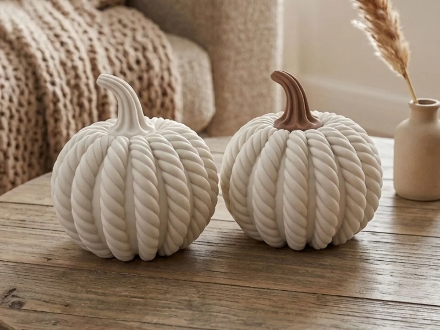 Calabazas de cuerda impreso en 3D