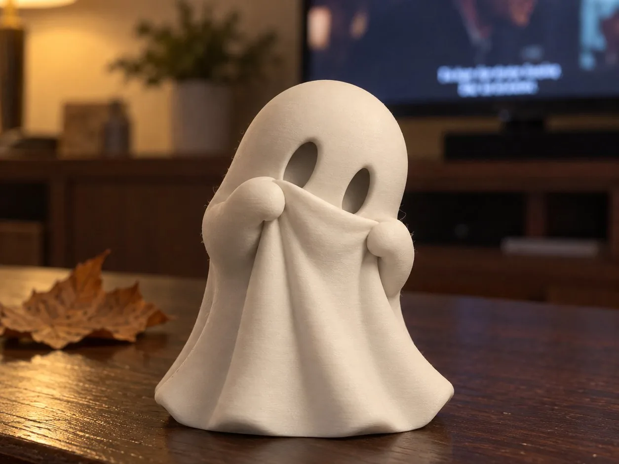 Fantasma tímido impreso en 3D