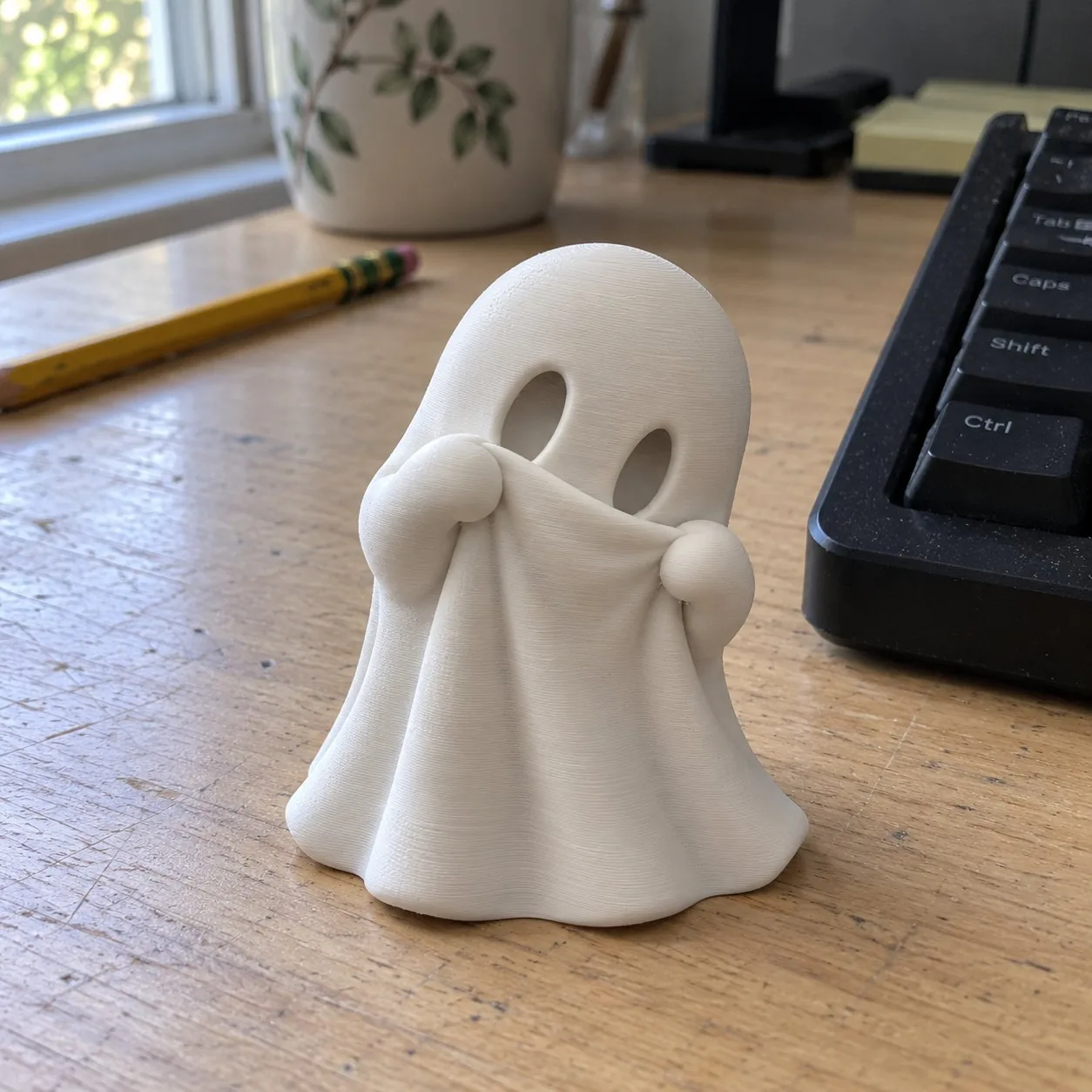 Fantasma tímido impreso en 3D, foto 3