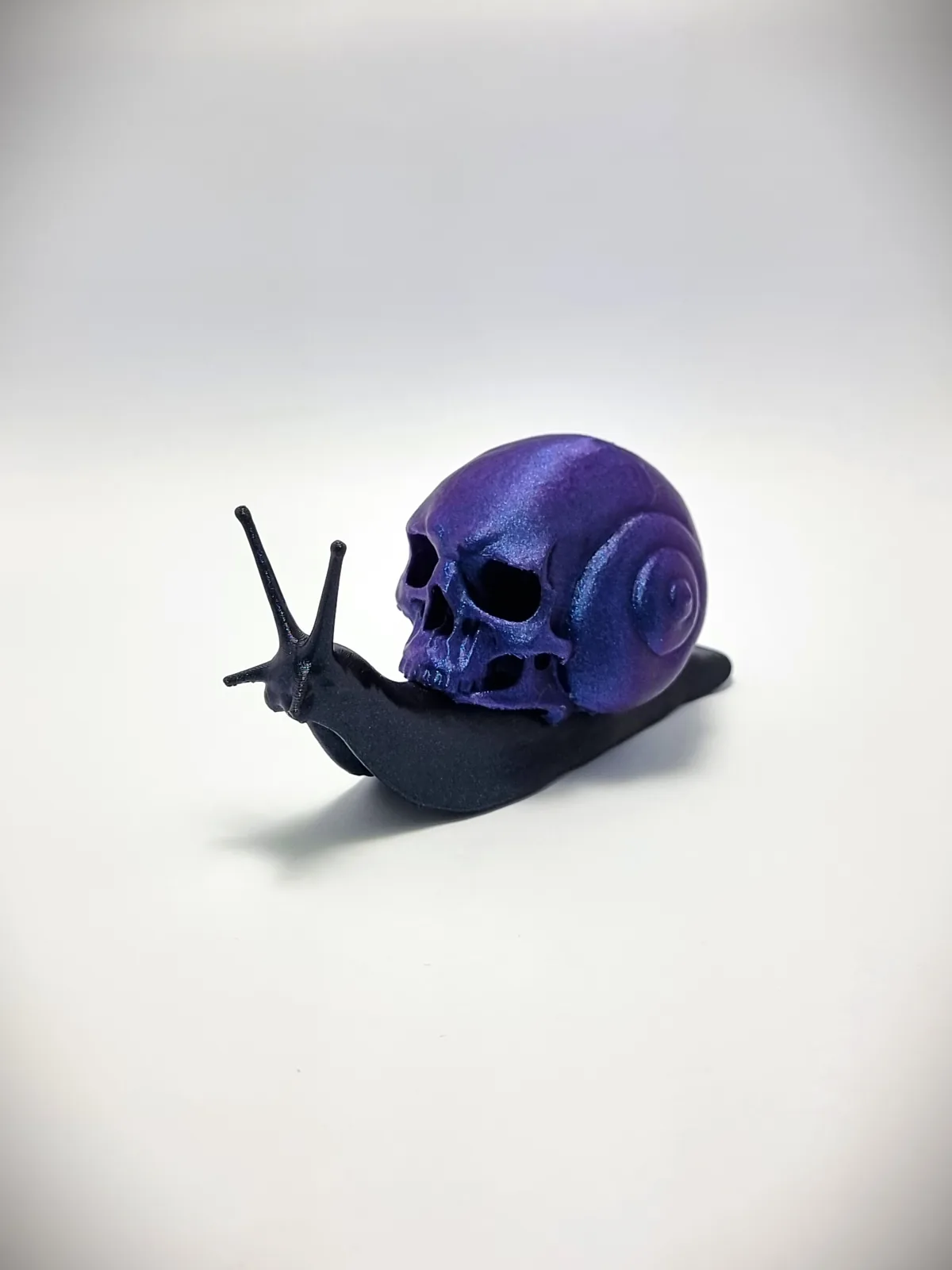 Caracol calavera impreso en 3D