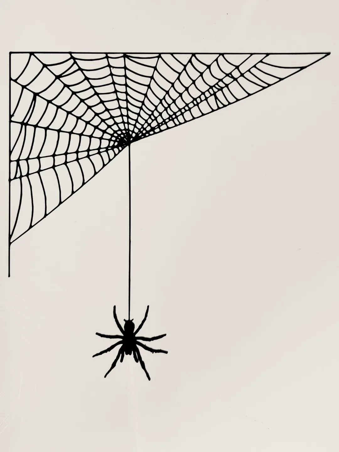 Telaraña con araña impreso en 3D, foto 3