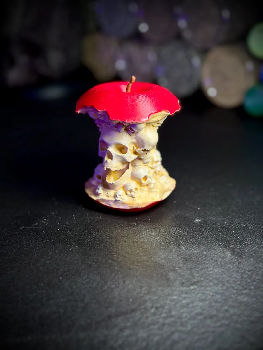 Manzana prohibida impreso en 3D, foto 3