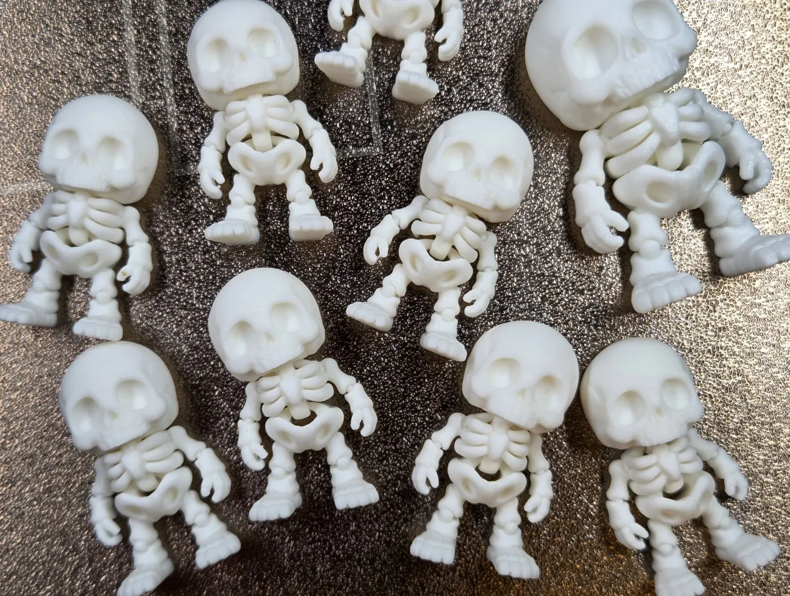 Esqueleto flexible mini impreso en 3D, foto 4