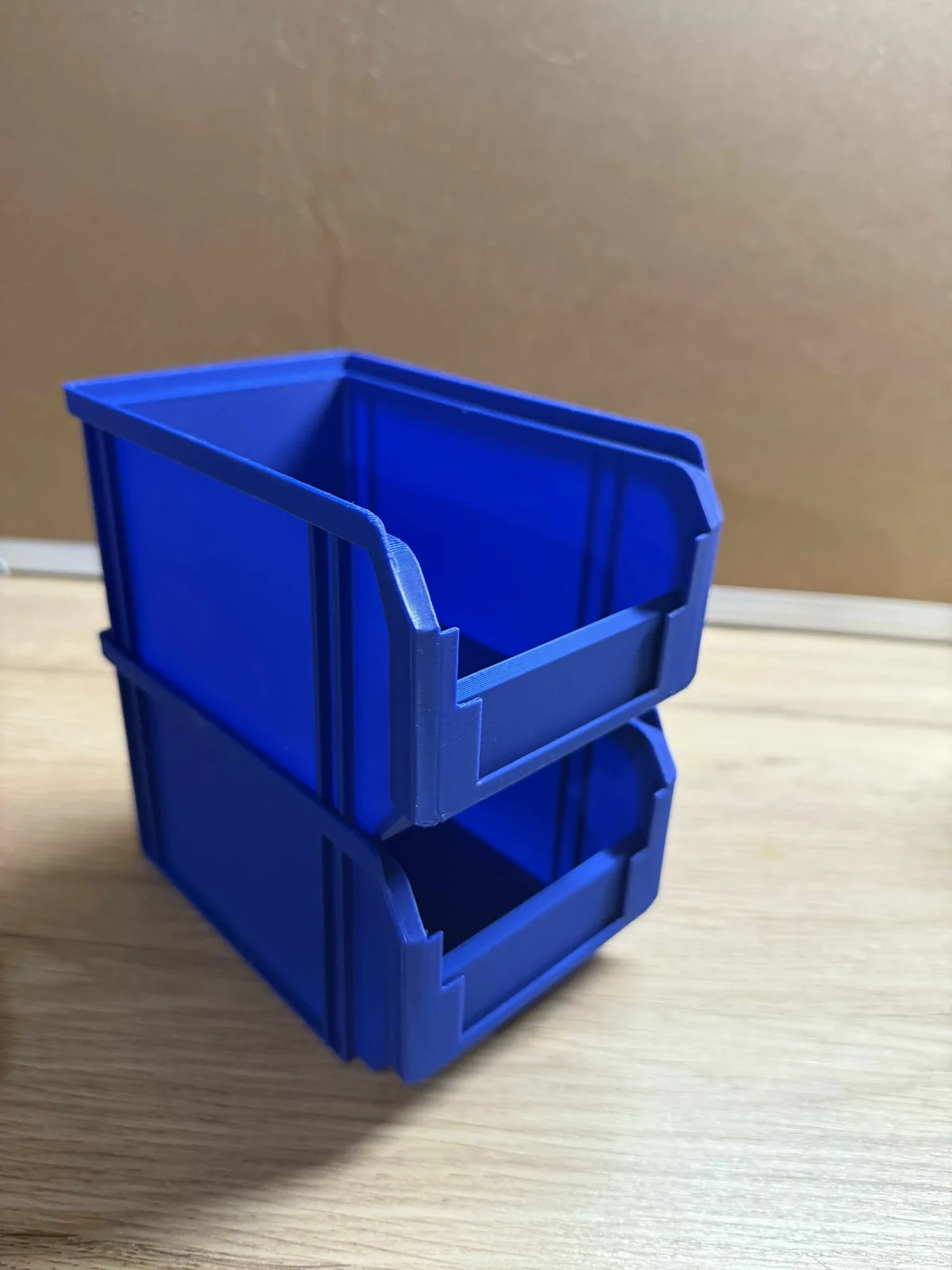 Caja apilable para ferretería 150 × 100 × 80 mm impreso en 3D, foto 3
