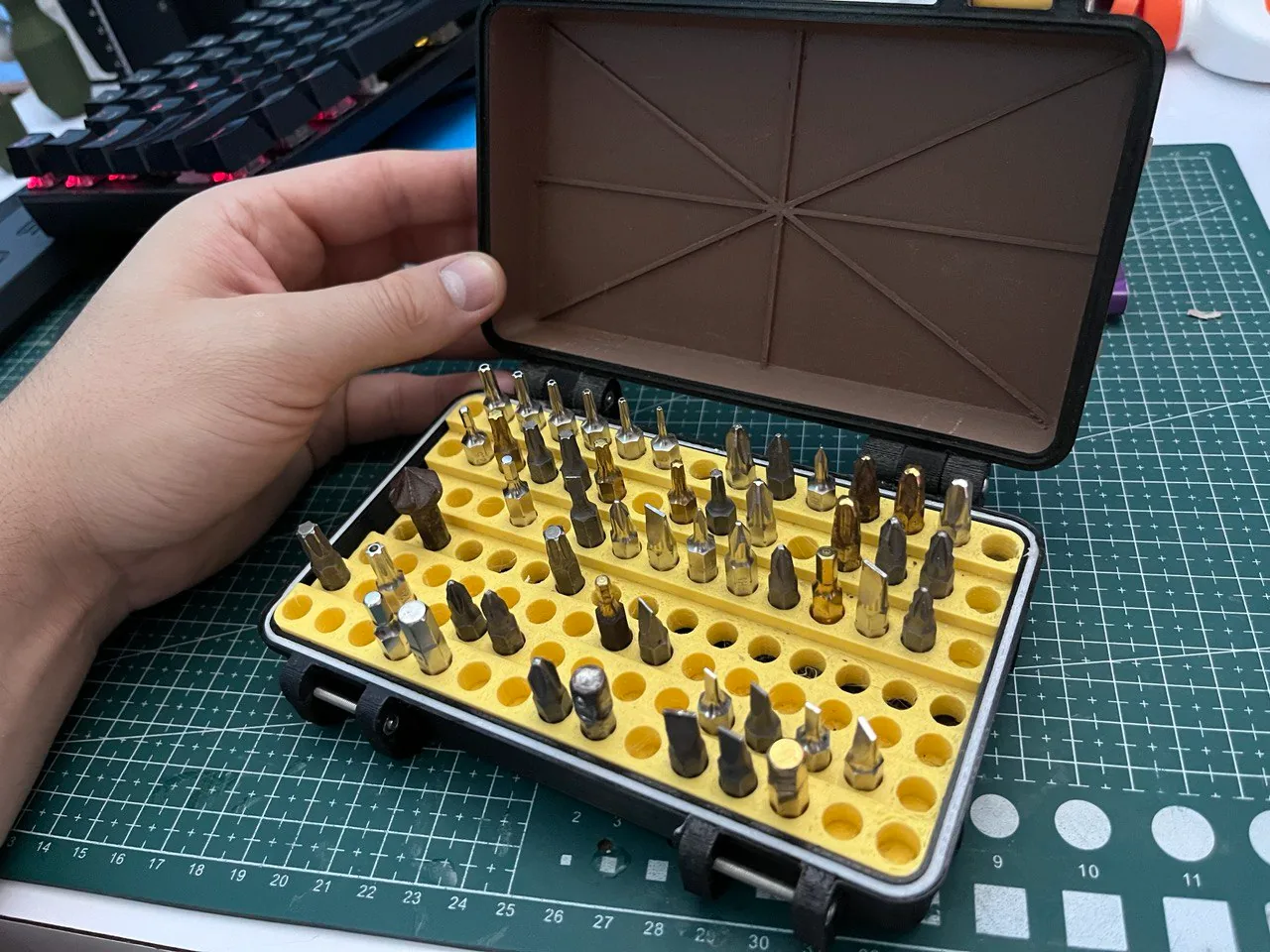 Caja para puntas de destornillador impreso en 3D, foto 5