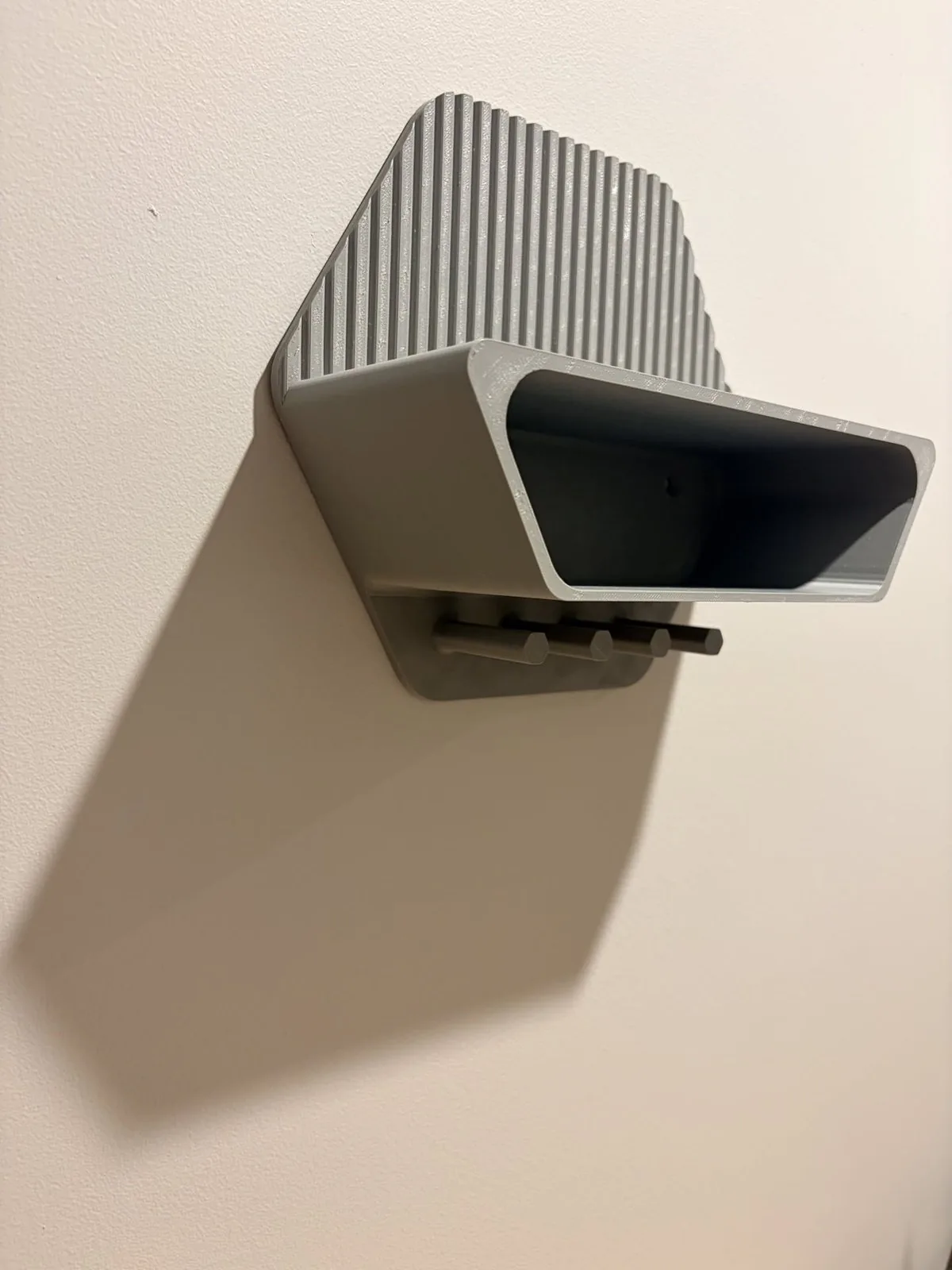 Organizador de entrada con repisa impreso en 3D, foto 5