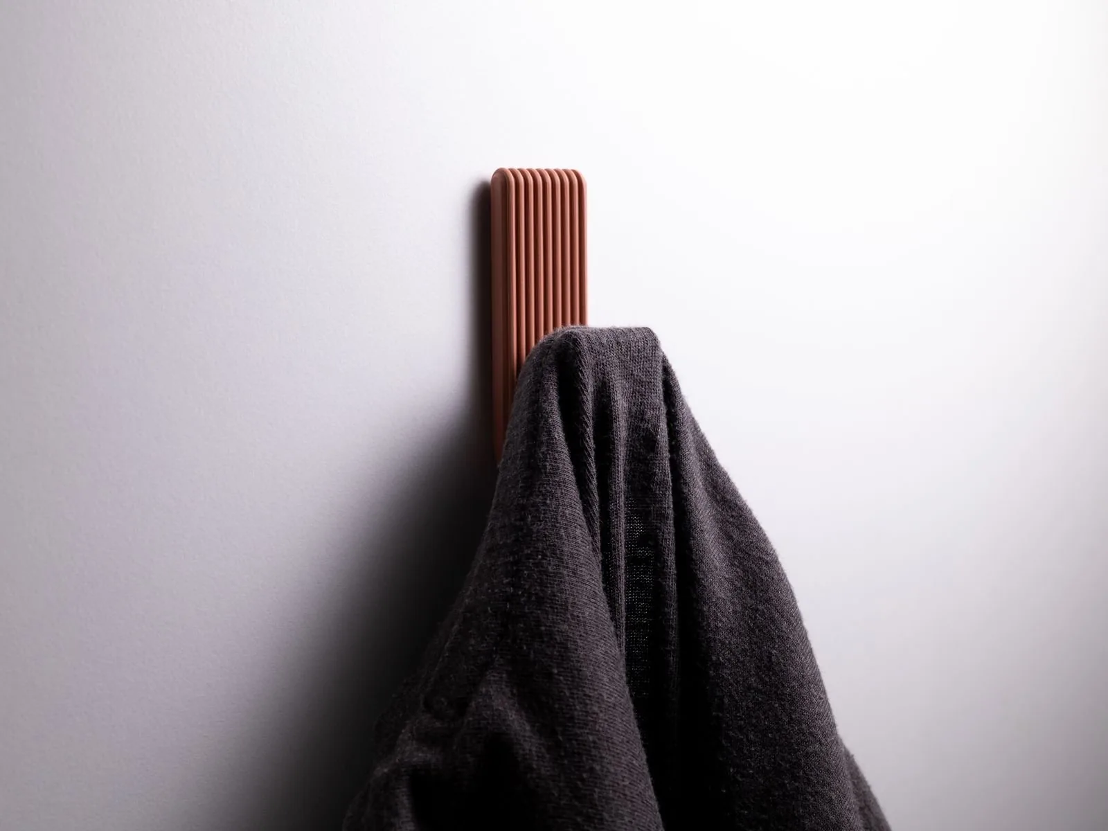 Gancho de pared minimalista impreso en 3D, foto 3