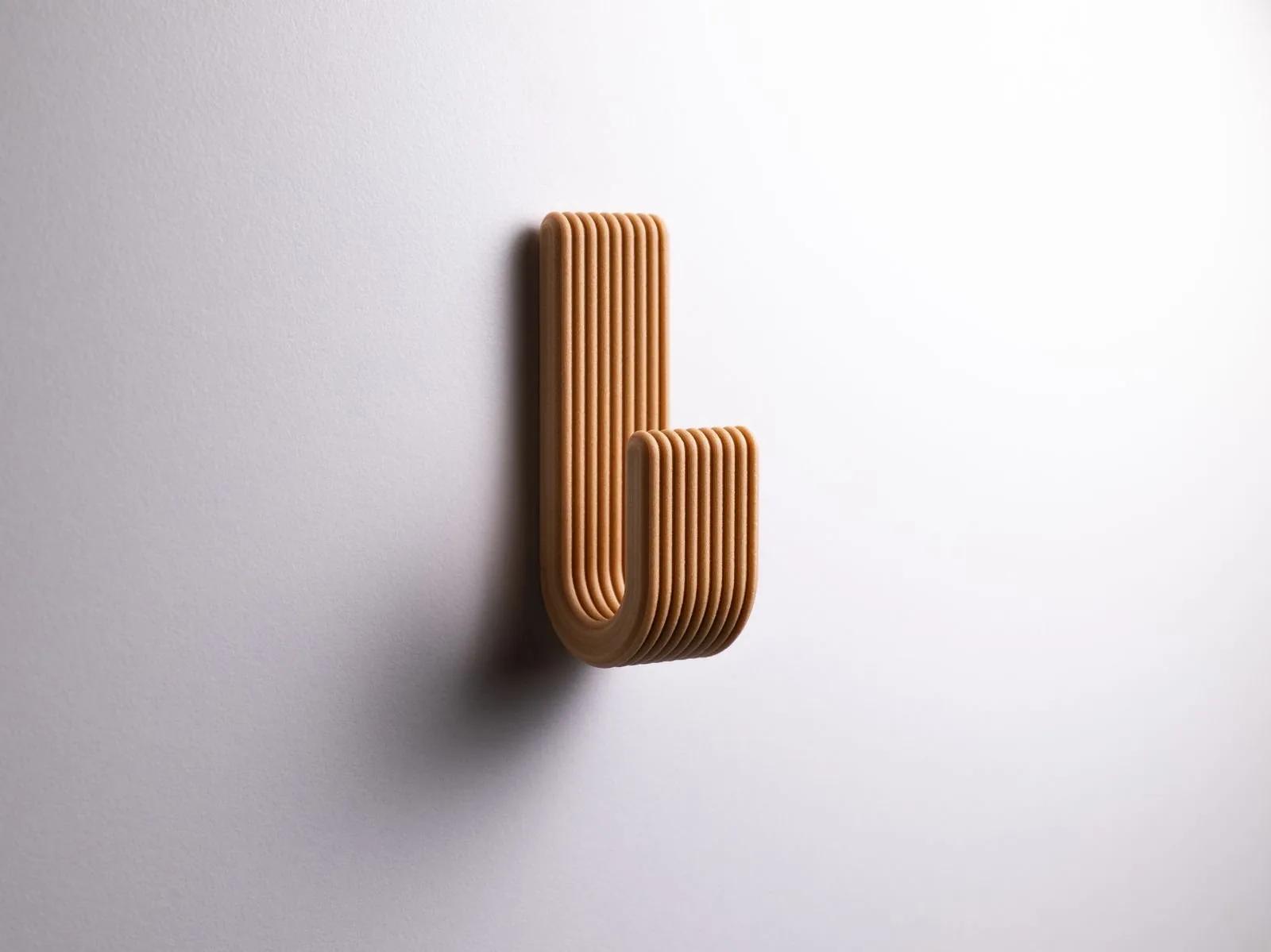 Gancho de pared minimalista impreso en 3D, foto 4