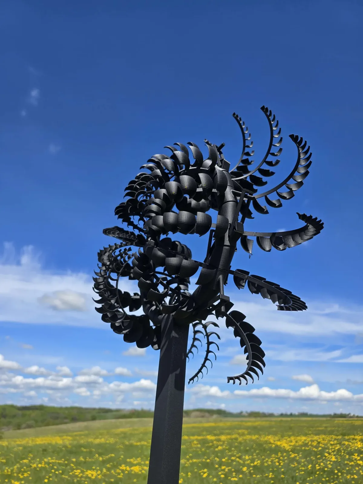 Molinete medusa impreso en 3D, foto 2