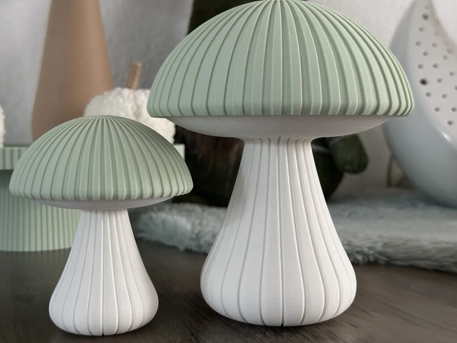 Hongos decorativos de otoño