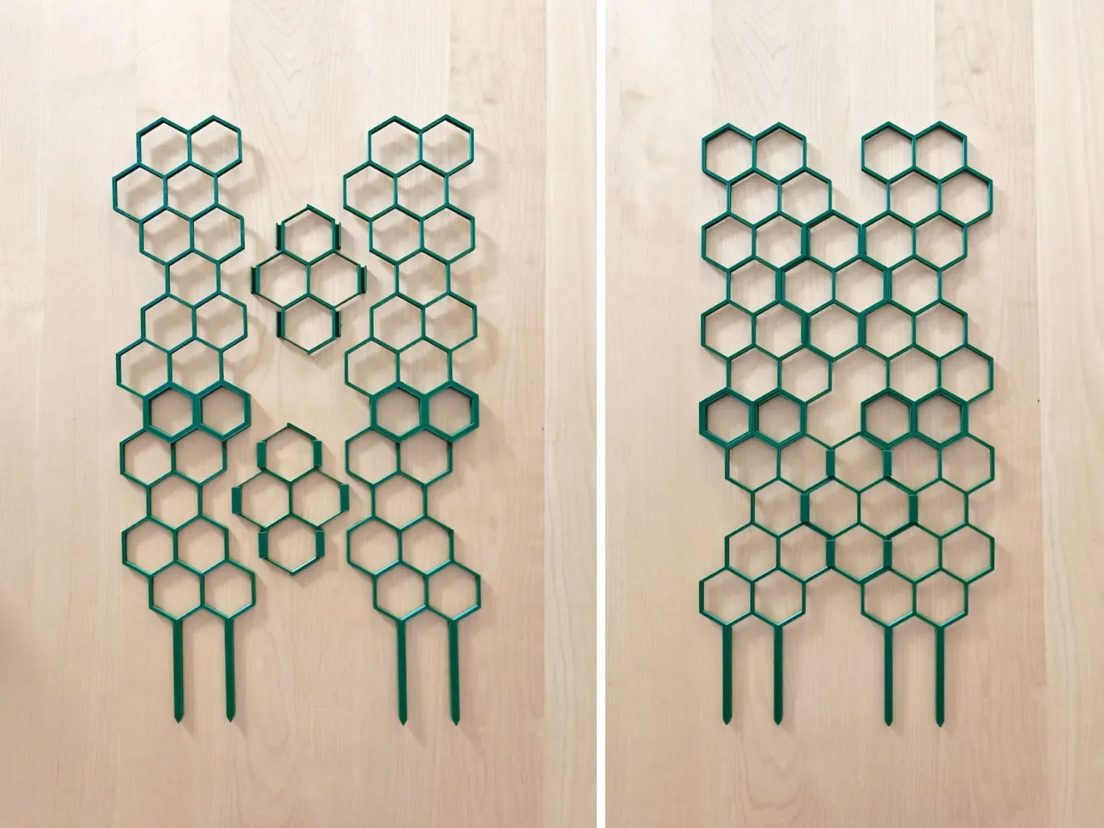 Enrejado panal para plantas impreso en 3D, foto 4