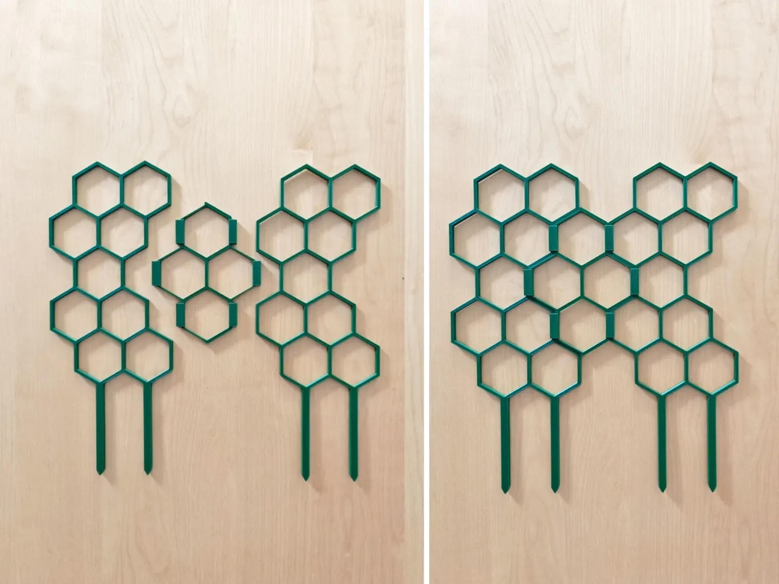 Enrejado panal para plantas impreso en 3D, foto 5