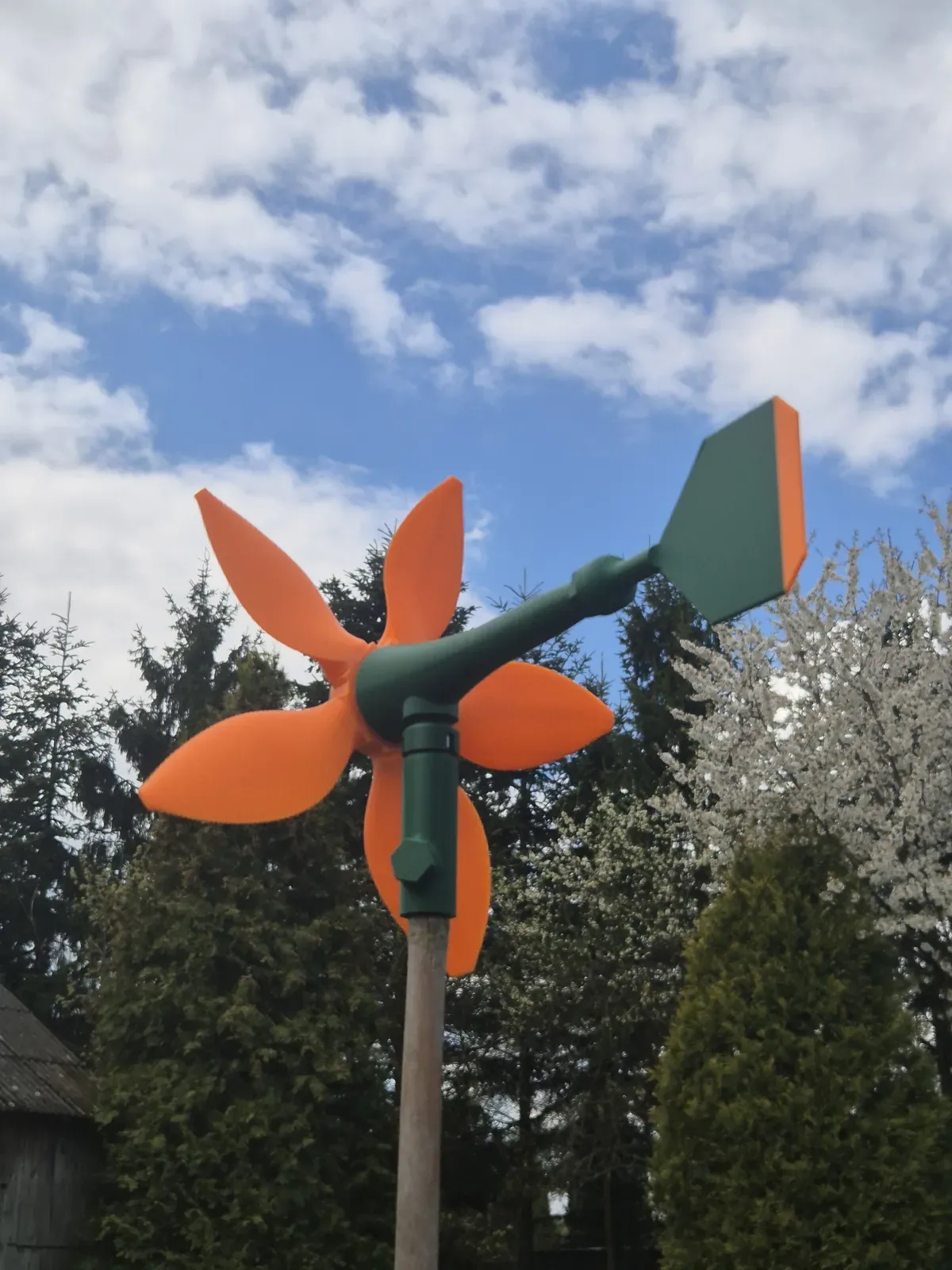 Molinete flor impreso en 3D, foto 5